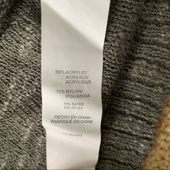 KENSIE | Gray Open Weave Sweater - Picture 7 of 9